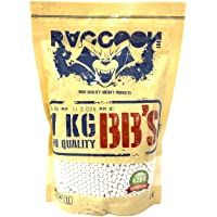 RACCOON Bolsa de 1 Kg Bio Extreme Precision Balines Biodegradables para Pistola de Bolas (1kg Unidades- 0-20 g)